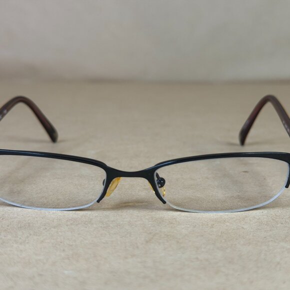 Vintage Jennifer Lopez JLO JL112 003 Semi-Rimless Eyeglass Frames Y2K Sz. 49-17 - Picture 2 of 9